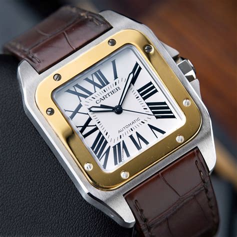 reloj cartier santos 100